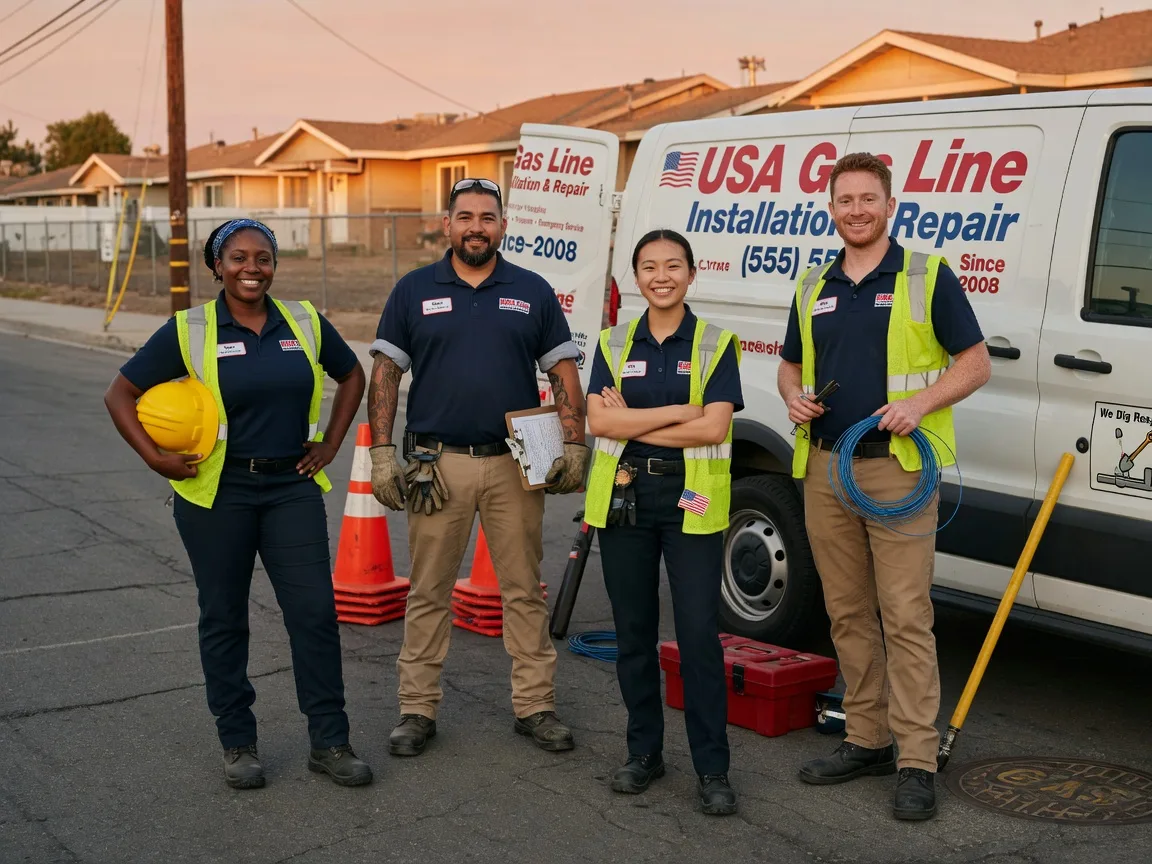Gas Line Installation company in Calamus, IA